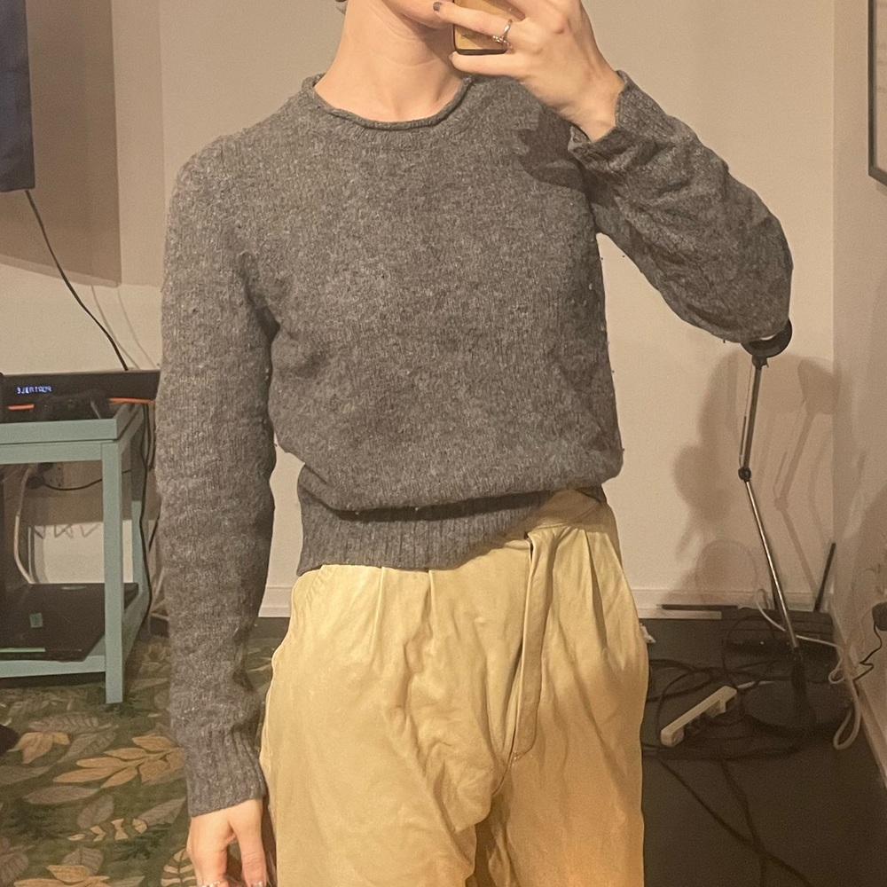 United Colours of Benetton grey wool sweater